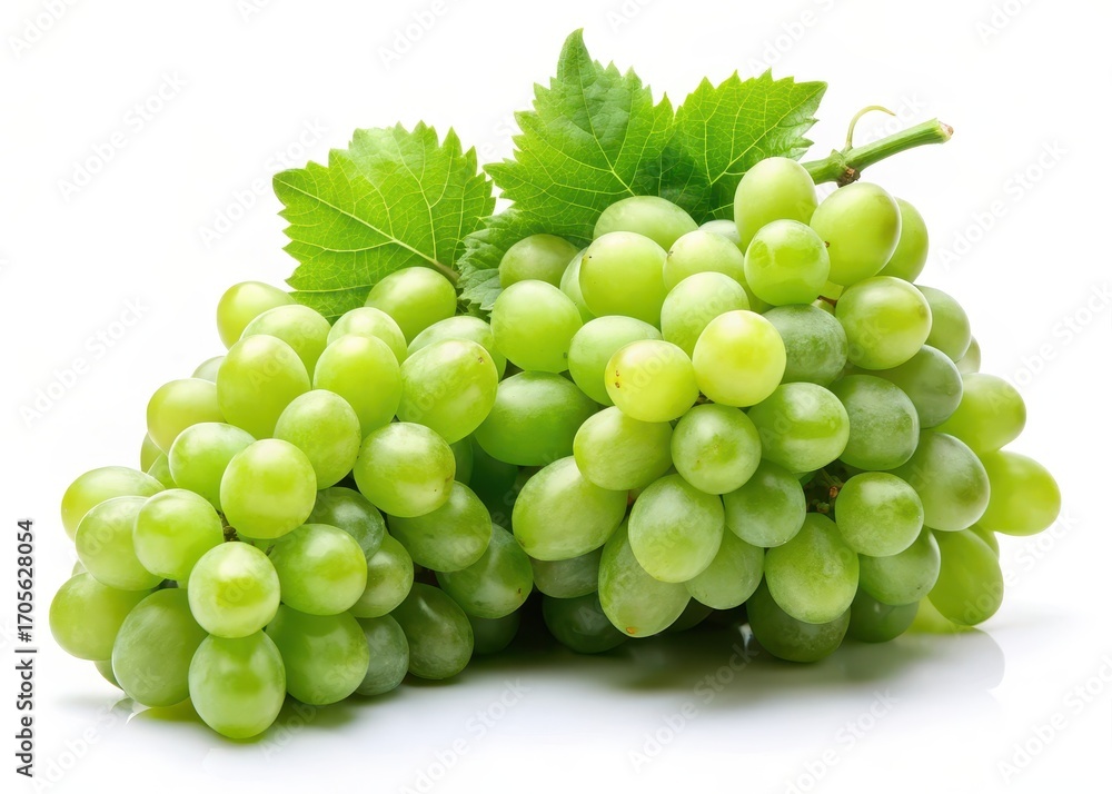 Obraz premium grapes in isolation on white background