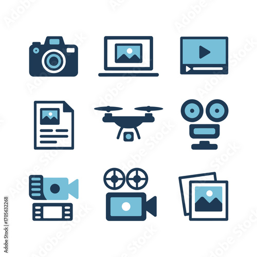 Media Production Icons