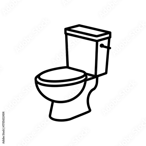 Toilet Icon Vector Illustration