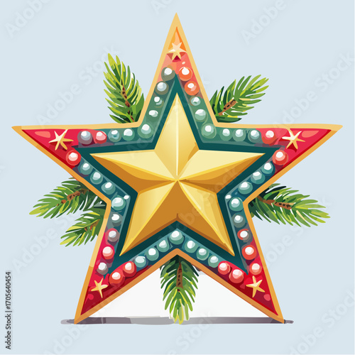 Weihnachtsdekoration Stern