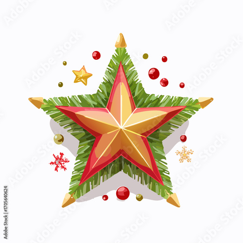 Weihnachtsdekoration Stern