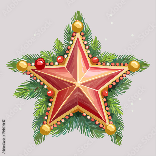 Weihnachtsdekoration Stern