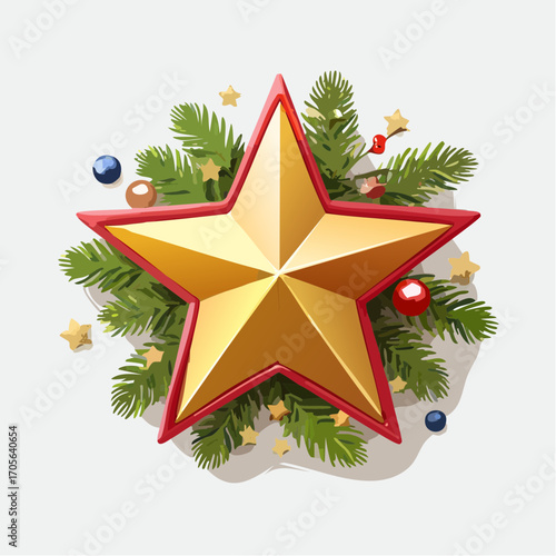 Weihnachtsdekoration Stern
