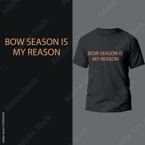 Blank men's casual black t-shirt design template for clothing print