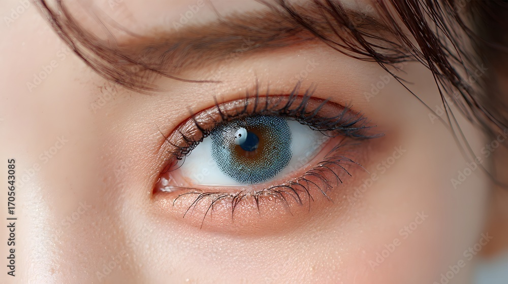 Obraz premium 白い背景に化粧品ボトルとスキンケア用品