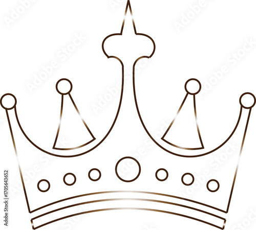 crown icon vector