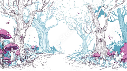 Enchanting and Magical Illustration: A Visual Feast of Mystery and Wonder