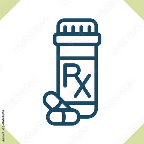 Pill Bottle Icon