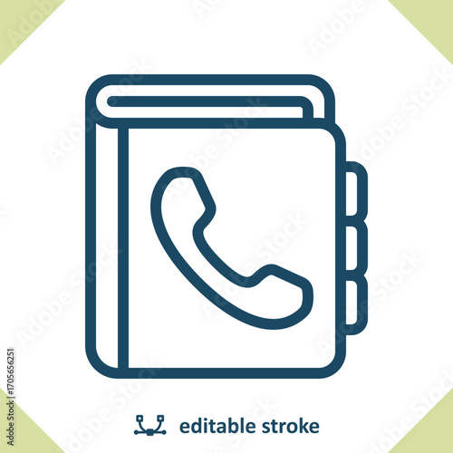 Phone Book Icon