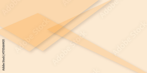 A vintage brown paper plane with a red ribbon isolated on a wooden background