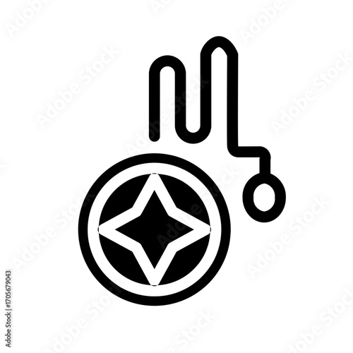 yoyo glyph icon