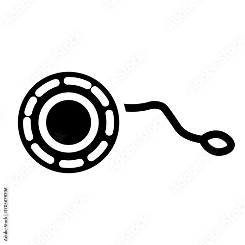 yoyo glyph icon