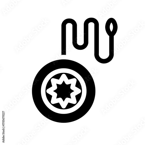 yoyo glyph icon