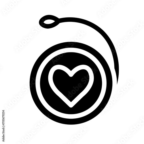 yoyo glyph icon
