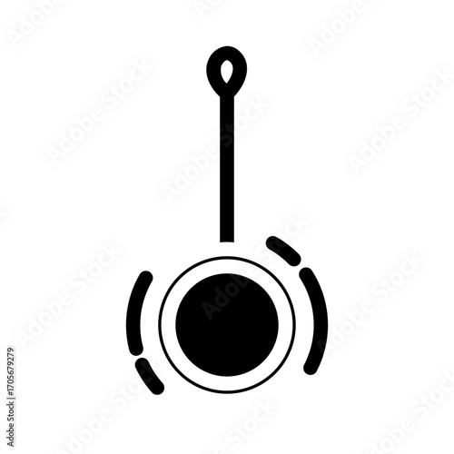 yoyo glyph icon