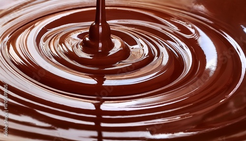 Great Rippling Chocolate Fountain Texture