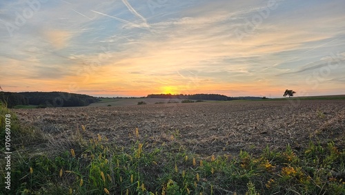 Sonnenuntergang in Waibstadt