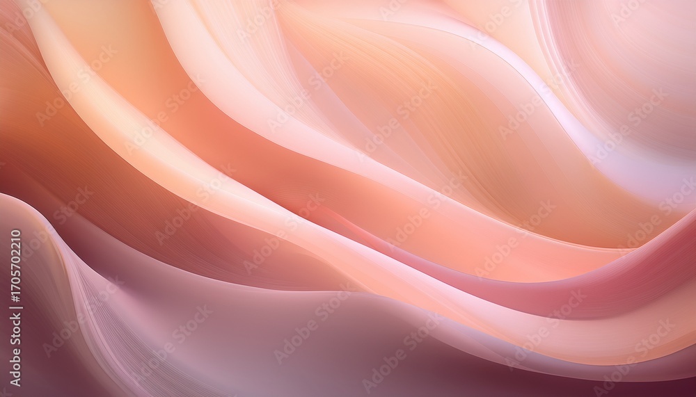 Obraz premium Elegant Gradient Background Blending Tea Rose Moon Glow Apricot Veil And Mauve Shell Tones Soft Pastel Hues Flow Smoothly For A Dreamy Modern Aesthetic Ideal For Design And Branding