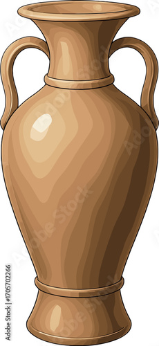 高級そうな壺のイラスト