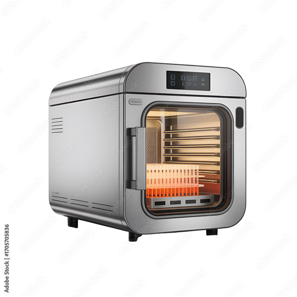 Fototapeta premium electric heater isolated on white