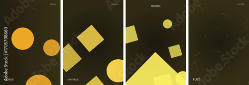 Modern Gradient Vector Poster Template Background