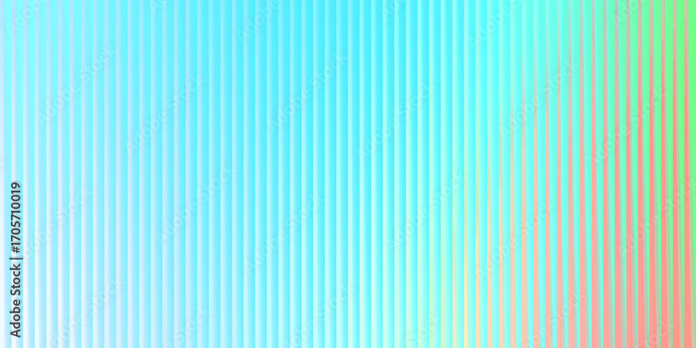 Obraz premium Soft Gradient of Vertical Stripes in Teal and Coral