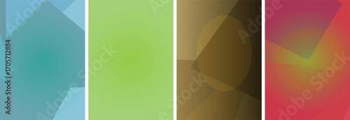 Abstract Geometric Vector Poster Background Design