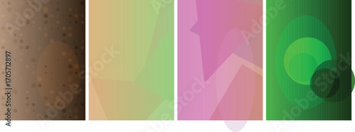 Abstract Geometric Vector Poster Background Design