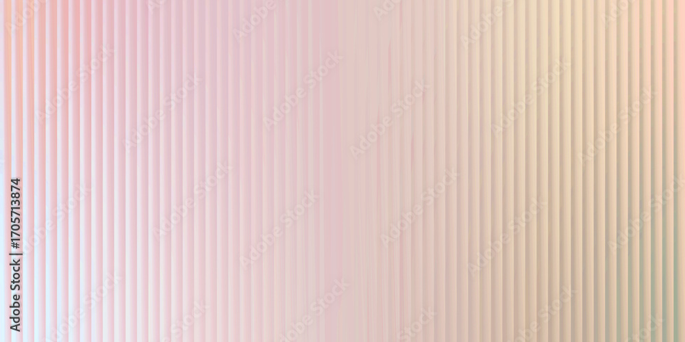 Obraz premium Soft pastel gradient background with vertical ribbed texture