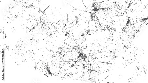 Glitch distorted grunge layer with a textures, lines, halftone dots, Old texture of the wall covered with paint with the effect of damage, dust, 