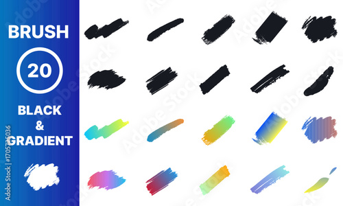 Mega bundle of different ink brush
, square and round freehand drawings. Ink splatters, grungy painted lines, artistic design elements: waves, circles, triangle es. Vector paintbrush set