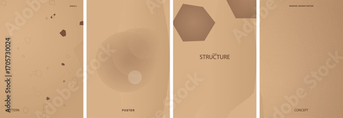 Abstract Geometric Vector Poster Background Design