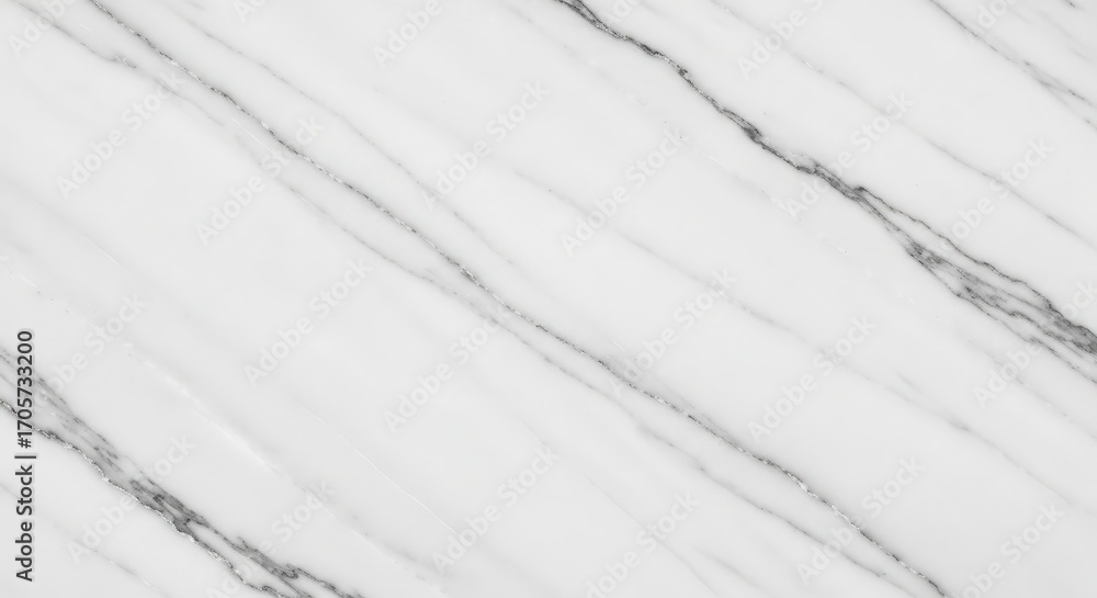 Obraz premium Elegant White Marble with Subtle Grey Veins Perfect for Interior Design and Home Decor Projects