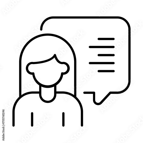 talking