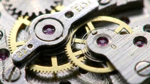 Wallpaper Mural Intricate Clockwork Mechanism A Detailed View. Torontodigital.ca