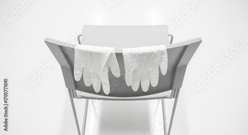 Gloves on Chair Back