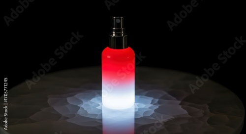 Illuminated Bottle with Sprayer