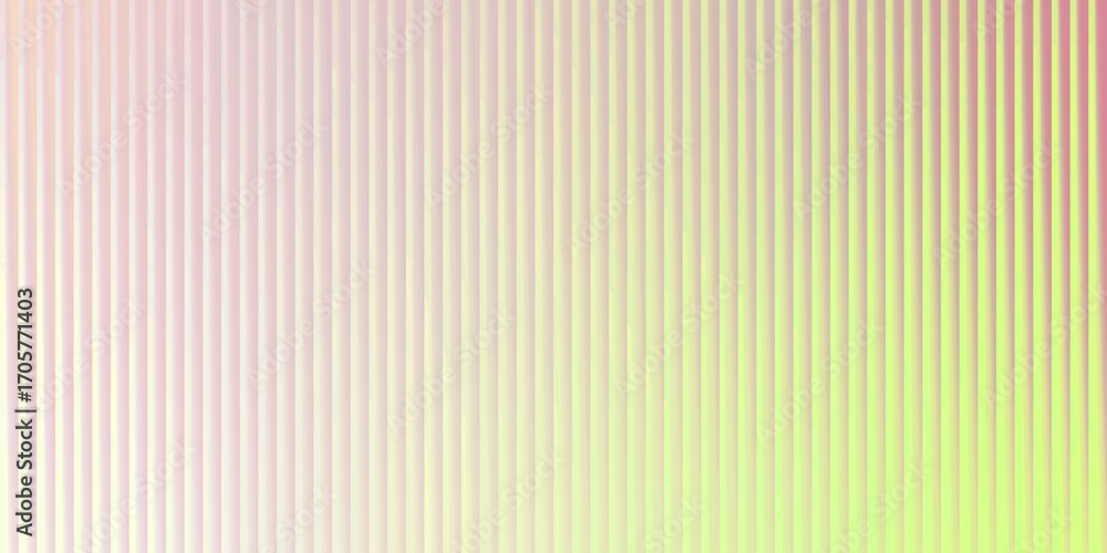 Obraz premium Vertical Ribbed Texture Gradient Pink to Green abstract