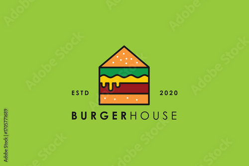burger house logo 