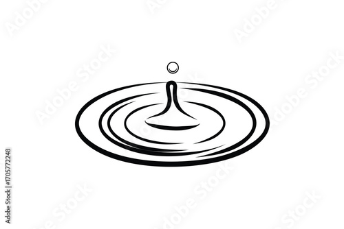 water drop splash