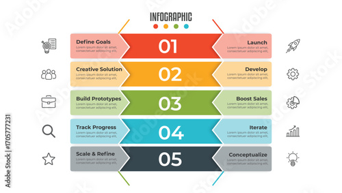 Modern Business Infographic Template