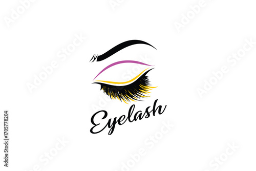 Eyelash Beauty Logo