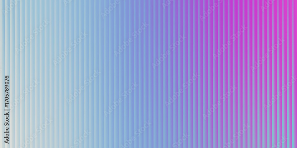 Fototapeta premium Vibrant Purple and Blue Vertical Ribbed Gradient abstract