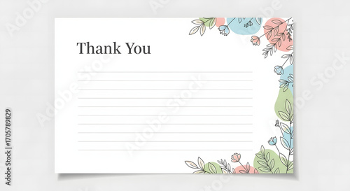 Modern Minimal & Elegant Greeting Card Templates – Wedding, Thank You, and Contemporary Designs