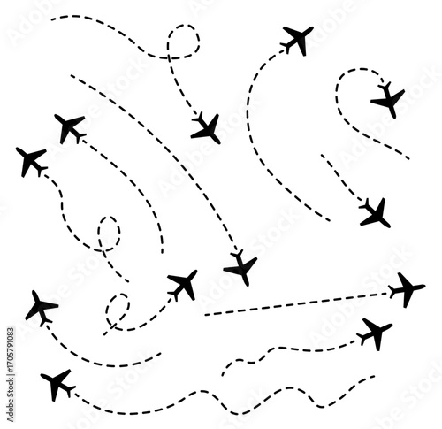 The flight is normal. The plane is heading for landing.