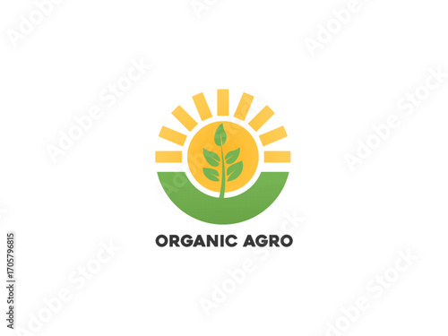This design reflects our mission to promote natural, healthy, and sustainable farming. The sprouting plant symbolizes growth and purity, the rising sun represents hope and energy, and the curved lines