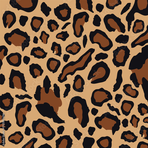 Leopard cat camouflage animal skin fabric print pattern background wild nature wallpaper