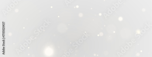 Sparkling glowing dust with white shine and magical light png.
