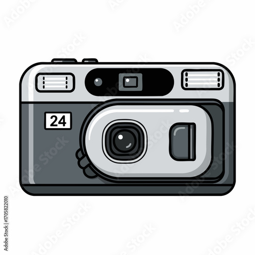 Vintage 90s Point and Shoot Film Camera