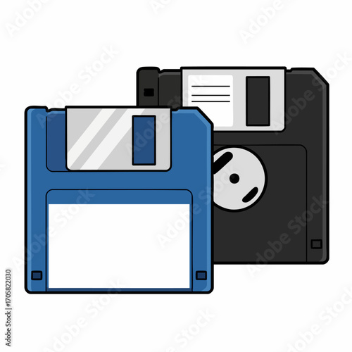 Retro Floppy Disks 3.5 and 5.25 inch